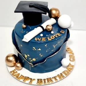grad cake