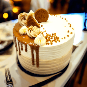 Speculoos Teh Tarik Cake