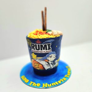 Kpop Demon Hunters Rumi Ramen cake